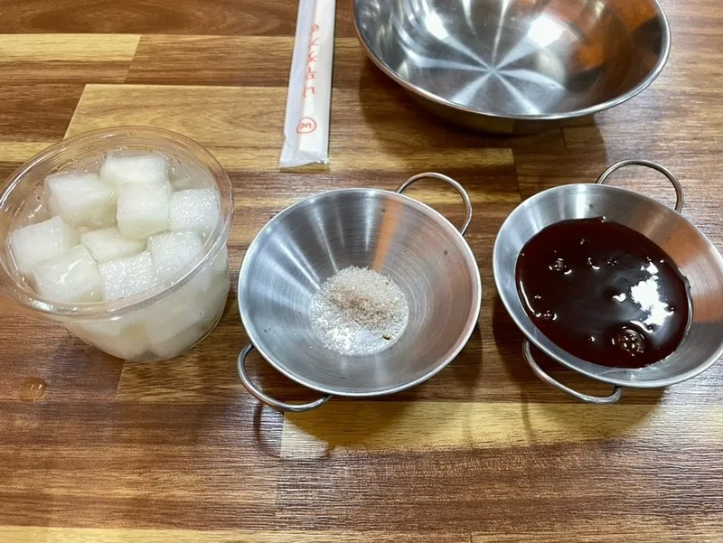 【追加】ソース・大根の漬物